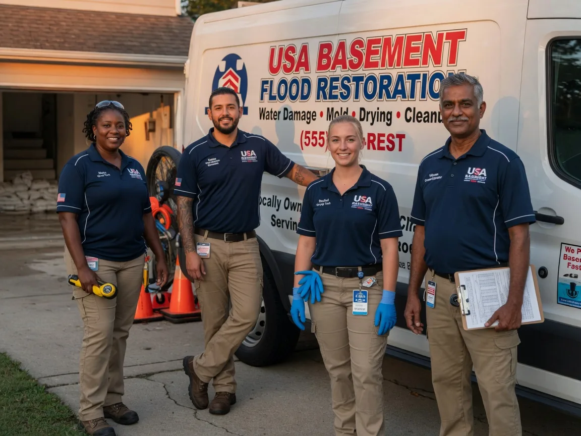 Basement Flood Cleanup company in Irene, SD