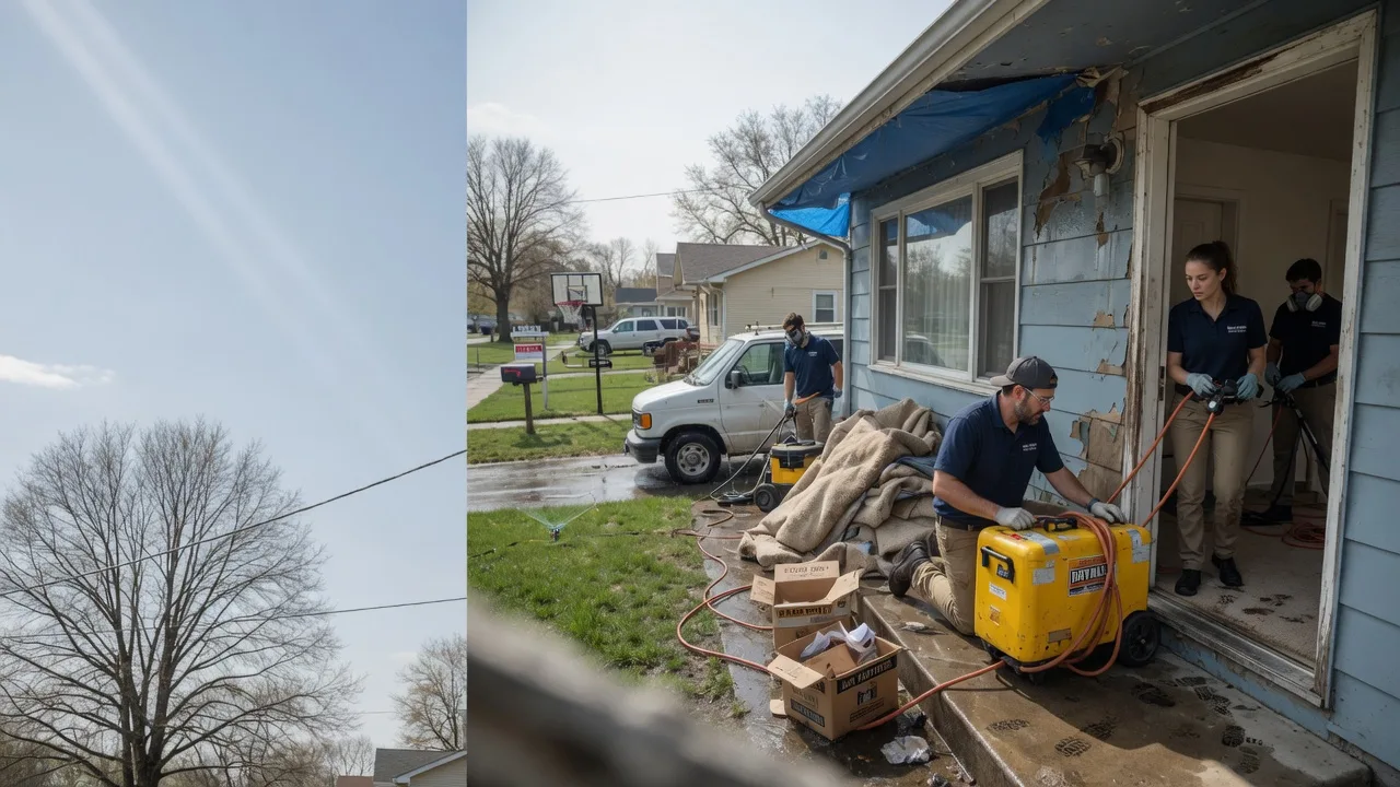 Basement Flood Cleanup in Irene, SD near me